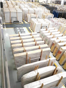 Glorious White Marble Slabs, Tiles