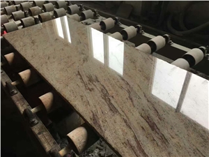 New Kashmir Gold Granite Kitchen Top / Natrual Granite Countertop