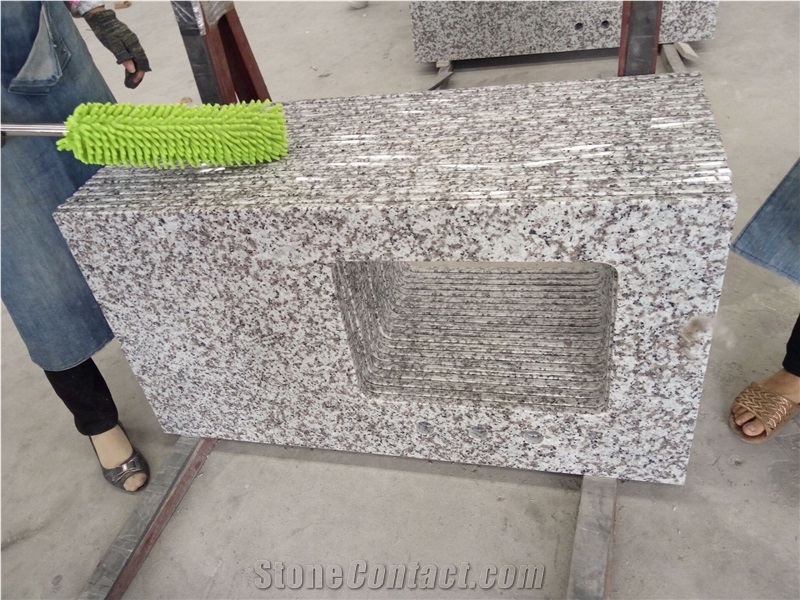 Sardo White Granite Vanity/ Natural Granite Countertop