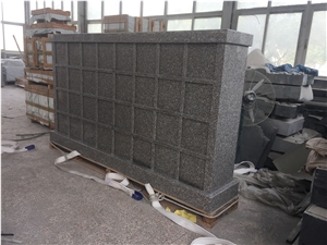 G635 China Light Oriental Pink Granite 32 and 24 Niche Columbarium G635 China Light Oriental Pink Granite 32 and 24 Niche Columbarium