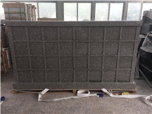 G635 China Light Oriental Pink Granite 32 and 24 Niche Columbarium
