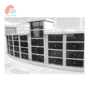 Grey Granite Curved Shape 188 Niche Columbarium