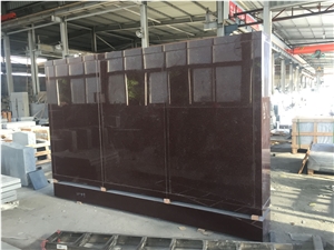 Imperial Carmine Columbarium with Black Shutter Indoor Columbarium