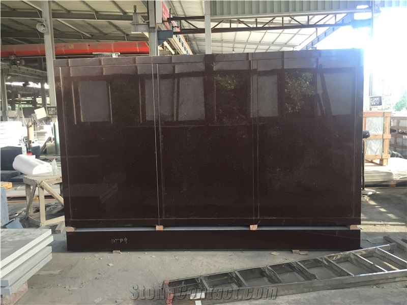 Imperial Carmine Columbarium with Black Shutter Indoor Columbarium