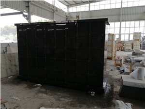India Mahogany Granite 80 Niche Columbaria