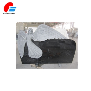 Jet Shanxi a Black Granite Wing Angel Custom Monument Jet Shanxi a Black Granite Wing Angel Custom Monument