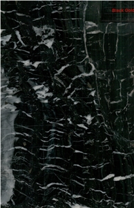 India Black Gold Marble