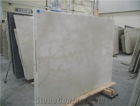 Colossae Crema Marble (Burdur Beige) Slabs, Turkey Beige Marble