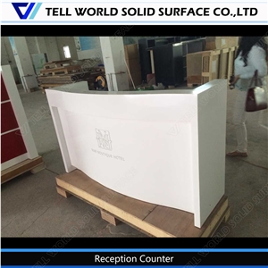 Artificial Stone Competitive Price Reception Desk