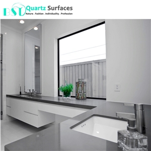 Chinese Heat Resistant Cheap Grey Quartz Countertops