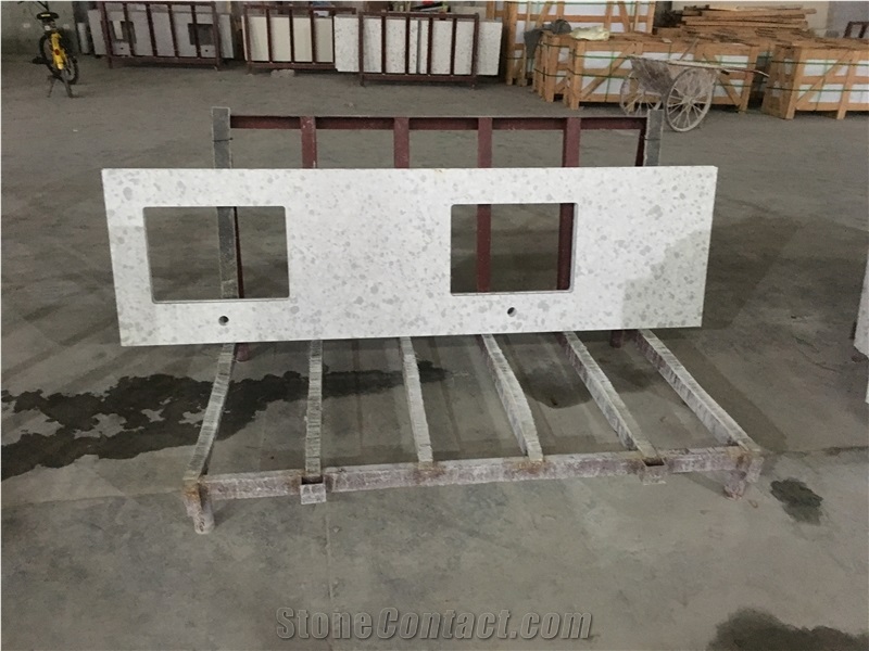 Man-Made Quartz Stone Pre-Fabricated Quartz Stone for Kicthen Tops