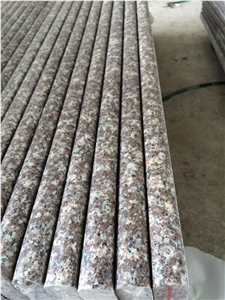 G664 Staircase 100-160x33/30/15x3/2cm Polished, 1 Long Edge Full Bullnosed