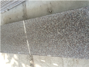 G664 Staircase 100-160x33/30/15x3/2cm Polished, 1 Long Edge Full Bullnosed