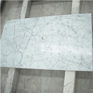 Italian Bianco Carrara Venato Marble Slabs White Marble with Grey Vein