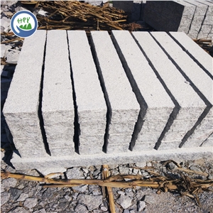 Bush Hammered White Granite Palisades,Landscaping Palisade