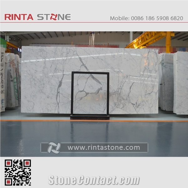 Arabescato Wormal Marble Snow White Flake Statuarietto Venato Italy