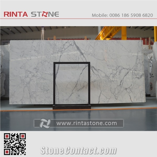 Arabescato Wormal Marble Snow White Flake Statuarietto Venato Italy