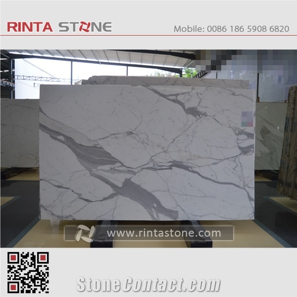 Arabescato Wormal Marble Snow White Flake Statuarietto Venato Italy