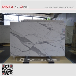 Arabescato Wormal Marble Snow White Flake Statuarietto Venato Italy