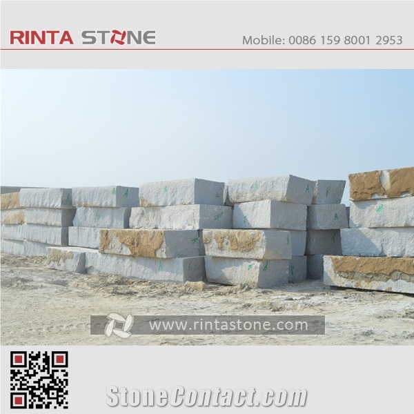 G623 Granite Rose Beta Gray Stone Quarry Owner Blocks Rocks Bounlders
