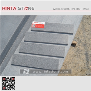 G654 Granite Blocks Raw Mateiral Quarry Boulders Rough Rocks Dark Grey