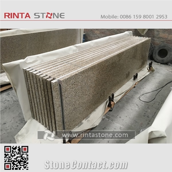 G682 Granite Shijing Rust Golde Desert Yellow Countertop Kitchen Top