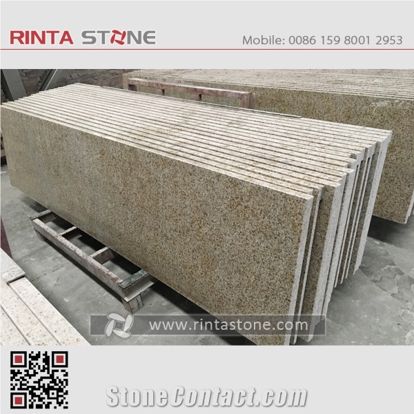 G682 Granite Shijing Rust Golde Desert Yellow Countertop Kitchen Top