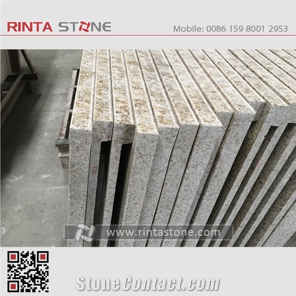 G682 Granite Shijing Rust Golde Desert Yellow Countertop Kitchen Top