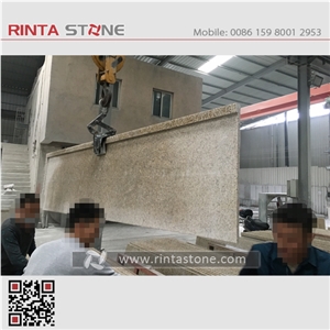 G682 Granite Shijing Rust Golde Desert Yellow Countertop Kitchen Top