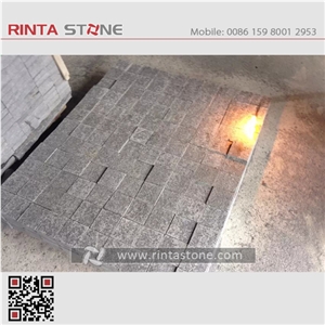 G684 Basalt Stone Nero Impala Fuding Black Flamed Tiles Slabs