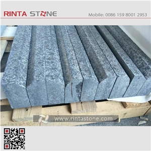 G684 Basalt Stone Nero Impala Fuding Black Flamed Tiles Slabs