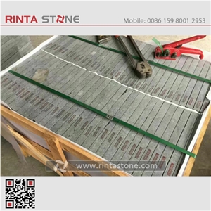 G684 Basalt Stone Nero Impala Fuding Black Flamed Tiles Slabs