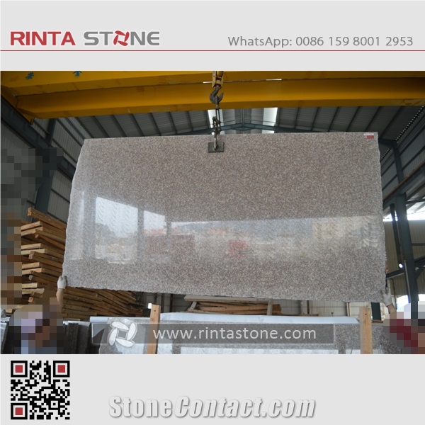 G687 Granite Peach Red Cherry Pink Coutnertops Kitchen Tops