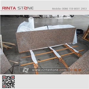 G687 Granite Peach Red Cherry Pink Coutnertops Kitchen Tops