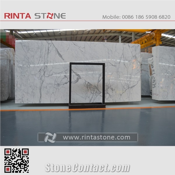Snowflake White Marble Arabescato Corchia Statuario Venato Calacatta