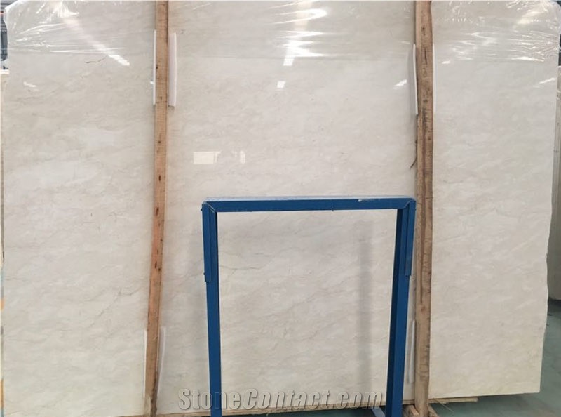Tiles Slab Cheap Price Light Beige Chinese Marble