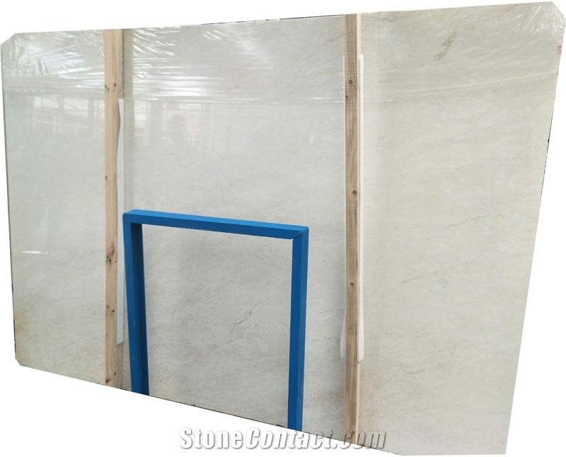 Tiles Slab Cheap Price Light Beige Chinese Marble
