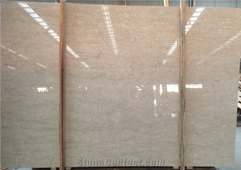 YDSTONE Factory Price Beige Cream Marfil Marble Slabs