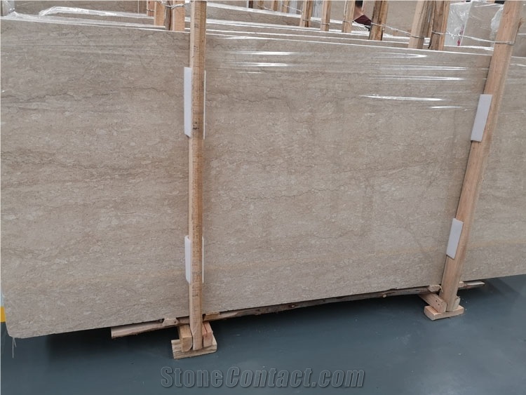 YDSTONE Factory Price Beige Cream Marfil Marble Slabs
