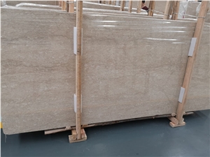 YDSTONE Factory Price Beige Cream Marfil Marble Slabs