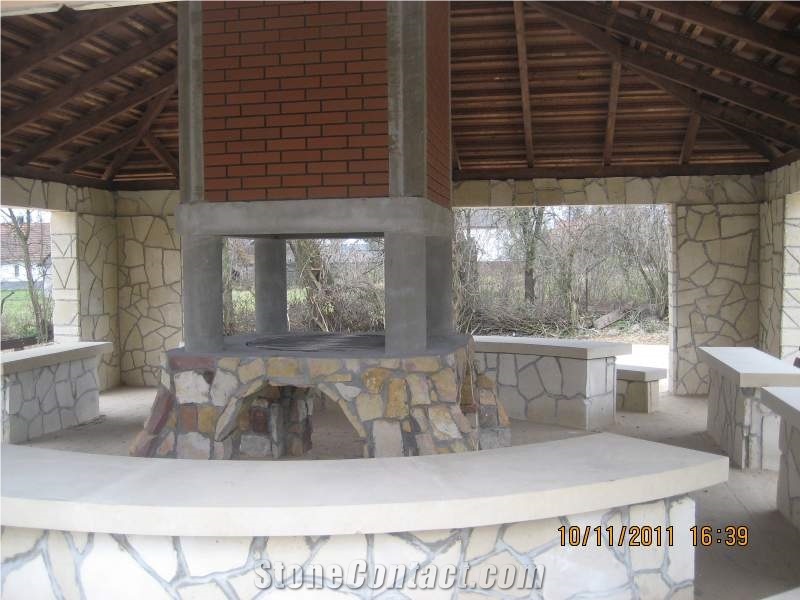 Pinczow Limestone Masonry-Wall Cladding