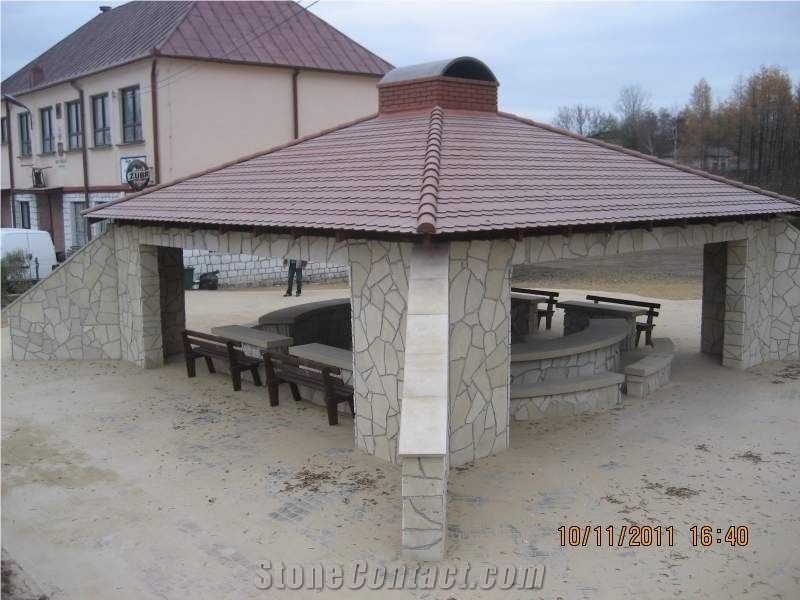 Pinczow Limestone Masonry-Wall Cladding