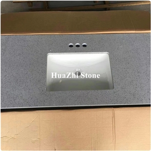 Artificial Quartz Stone Corian Cheap Bathroom Vanity Top Product