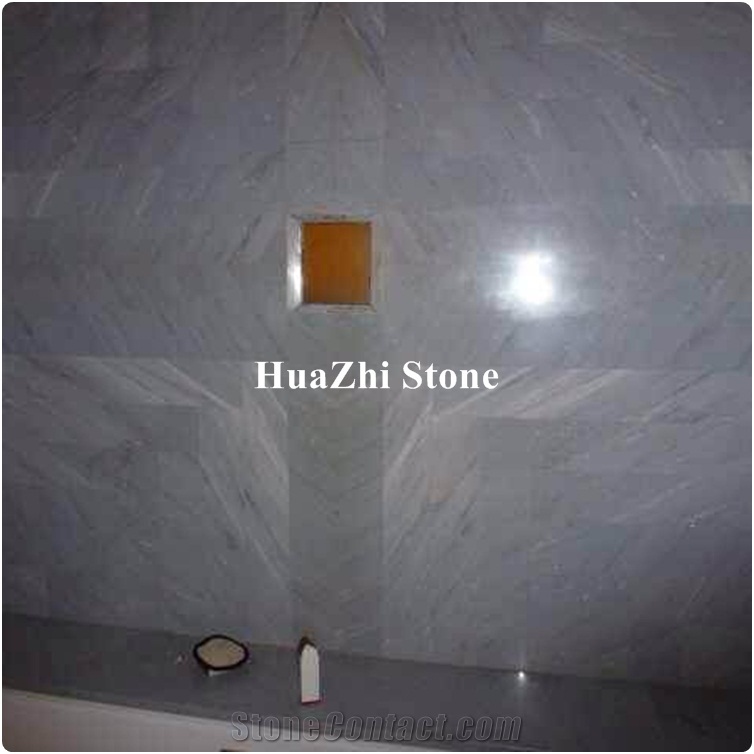 Popular Marble with Grey Wave Veins Of Blue Bayrou Stone Bath Top