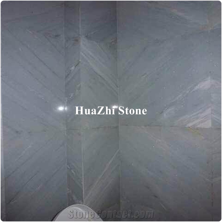 Popular Marble with Grey Wave Veins Of Blue Bayrou Stone Bath Top