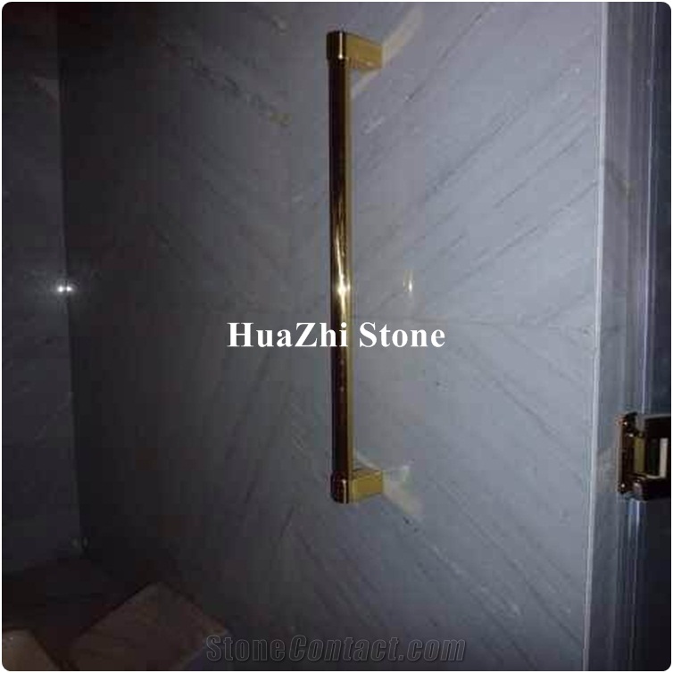 Popular Marble with Grey Wave Veins Of Blue Bayrou Stone Bath Top
