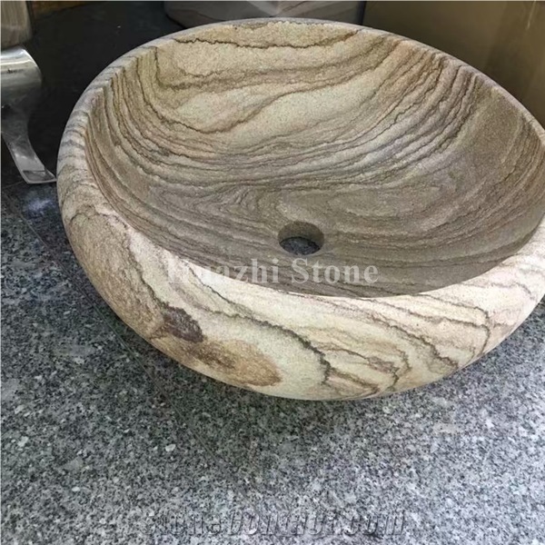 Slat Stone Natrual Basin&Sink, Wash Basin