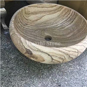 Slat Stone Natrual Basin&Sink, Wash Basin