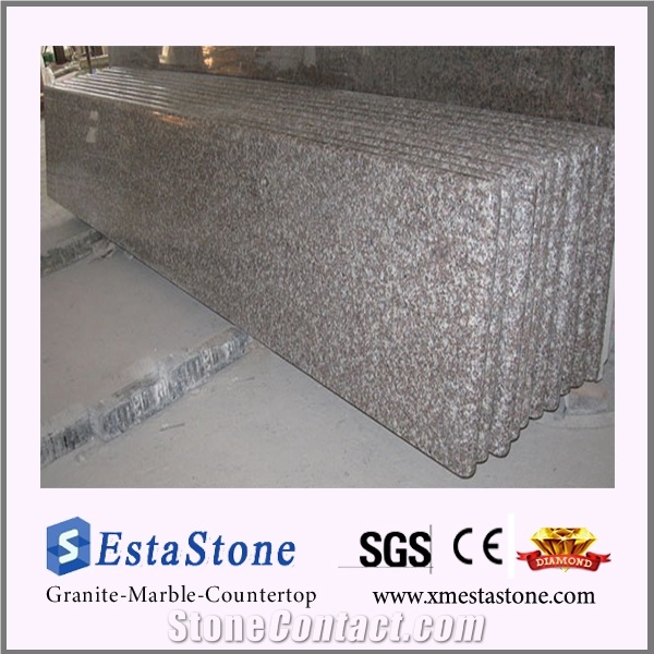 Chinese Rosa Beta Red G664 Granite Kitchen Countertops