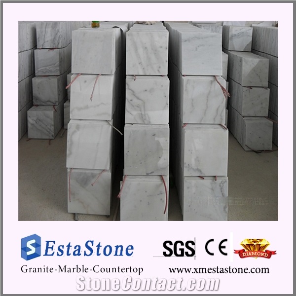 High Polished Guangxi White Marble Tile(Good Price